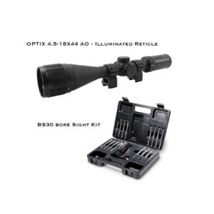 OPTIX 4.5-18x44 AO and BORE SIGHT KIT